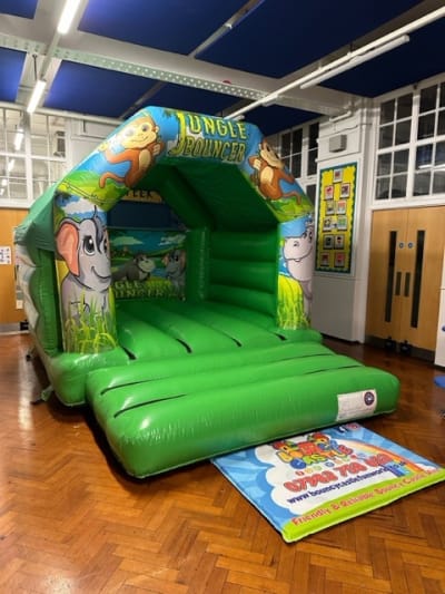 Jungle Bouncer Castle, a bouncy castle for hire from Bouncy Castle Fun World