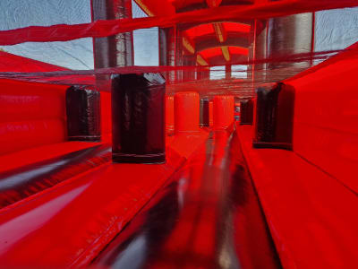 100ft Red and Black Assault Course