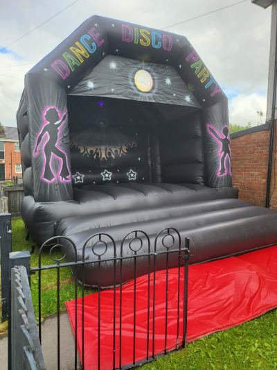 Adult & Children Disco Party Bouncy Castle