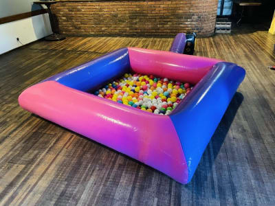 (BPSP-05) Pink & Purple Ballpit, a soft play set for hire from KiDz Parties LLP