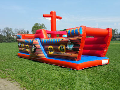 Pirate Ship Obstacle Course, a assault course for hire from Laxcorp Event Hire