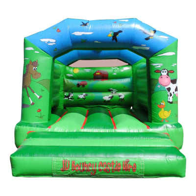 12 x 15ft Farmyard Bouncy Castle, a bouncy castle for hire from JV Bouncy Castle Hire