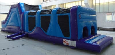 Energy Obstacle Course 2 Part inflatable Hire Surrey, a assault course for hire from Alpha Bouncy Castles & Events