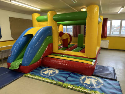 Multicoloured Combo Bouncy Castle