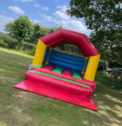 12x12ft Multicoloured A Frame Bouncer, a bouncy castle for hire from Bouncing Happy