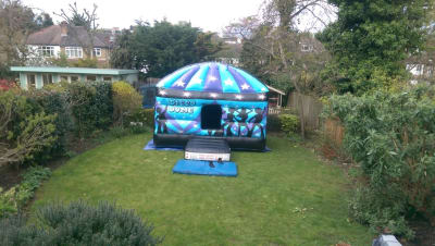 CHILDRENS DISCO DOME, a disco dome for hire from Wallington Bouncy Castles