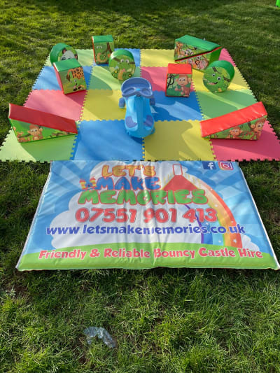 Jungle Soft Play, a soft play set for hire from Let's Make Memories