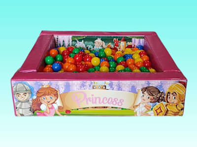 Ball Pit 4x4 Princess, a soft play set for hire from Have A Bounce