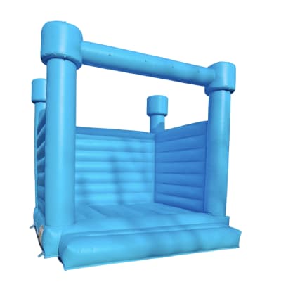 Pastel Blue Bouncy Castle, a bouncy castle for hire from Ready Steady Bounce