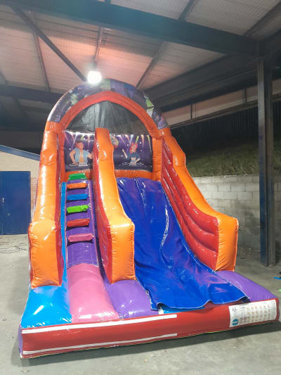 Inflatable slides