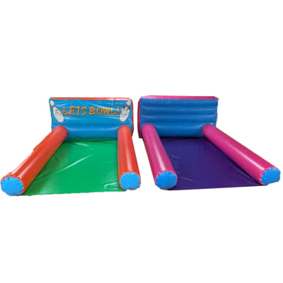 Small Skittle Alley, a inflatable game for hire from Jumping Jacks