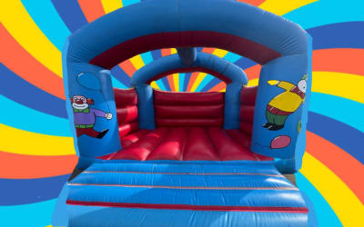 Adult & Kids Clown Bouncy Castle 15ft x 11ft, a adult bouncy castle for hire from Bouncy Castle Factory
