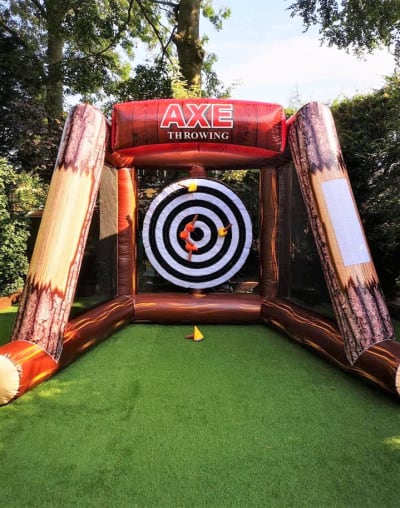 Axe Throwing Game, a inflatable game for hire from Bromley Bouncy Castles
