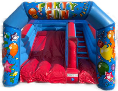 Party Fun Tots Slide, a inflatable slide for hire from Epic Inflatables & Soft Play Hire