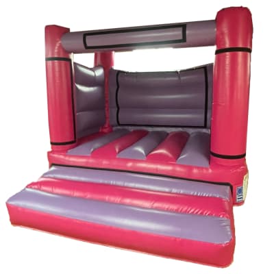 10 x 10 Purple and Pink H Frame Bouncer, a bouncy castle for hire from Jumping Jacks