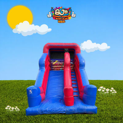1 - Super Slide, a inflatable slide for hire from BJ's Bouncy Castles & Soft Play Hire