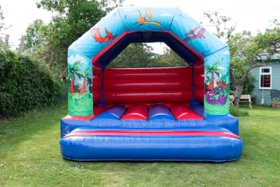 Dinosaur Bouncy Castle Theme 12ft x 12ft, a bouncy castle for hire from Bouncy Boss