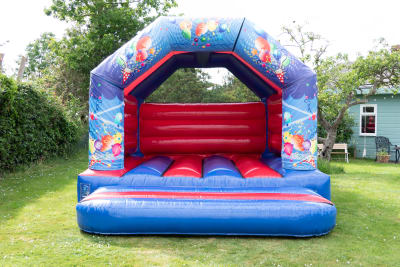 Party Balloon's Theme Bouncy Castle 12ft x 12ft, a bouncy castle for hire from Bouncy Boss
