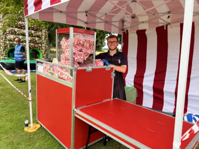 Popcorn Machine - marquee build