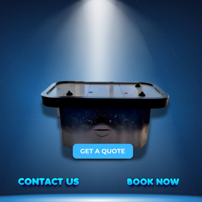 Air Hockey Table - LED Glow Air Hockey Table Hire