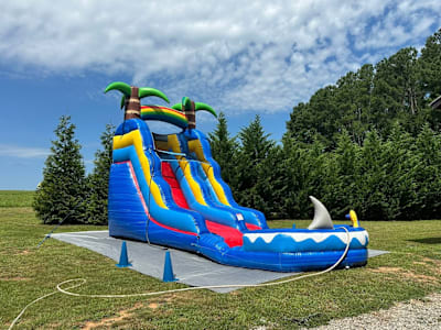 Single Lane Water Slide
