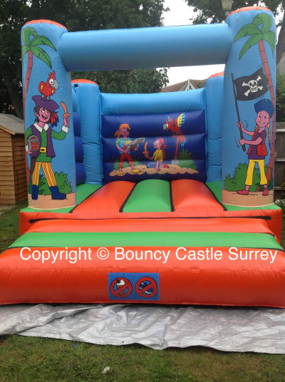 Pirate 12x15ft, a bouncy castle for hire from Bouncy Castles Surrey