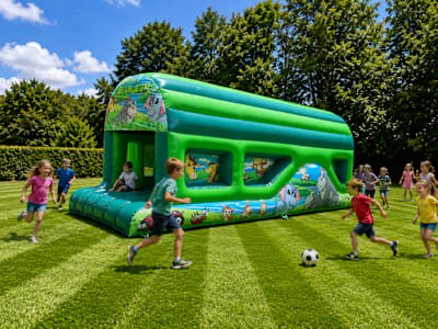 Jungle Fun Run Assault course hire, a assault course for hire from Funday Entertainment