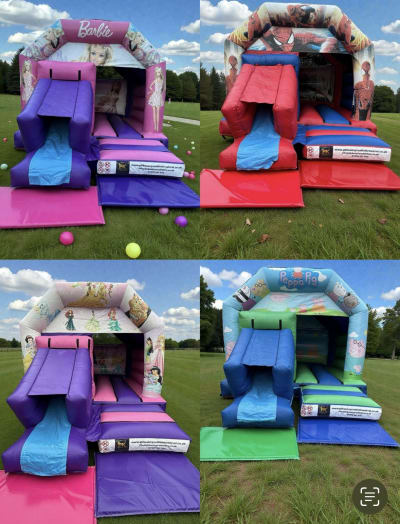 Slide Combo Bouncy Castles.