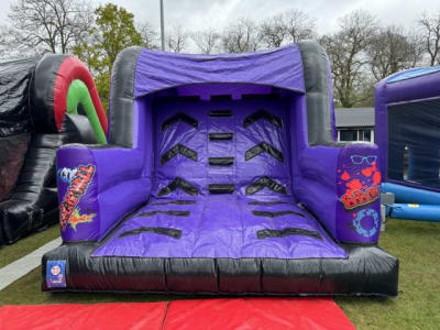 Ninja Warrior Wall 24ft (7.31m), a inflatable game for hire from Elmbridge Inflatables