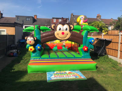Jungle Kingdom Bouncy Castle, a bouncy castle for hire from Let's Make Memories