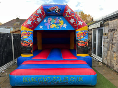 Blaze Party, a bouncy castle for hire from Bouncy Castle Club