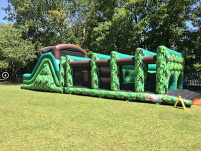 50ft Jumbo Army Assault Course, a assault course for hire from Airscape Events