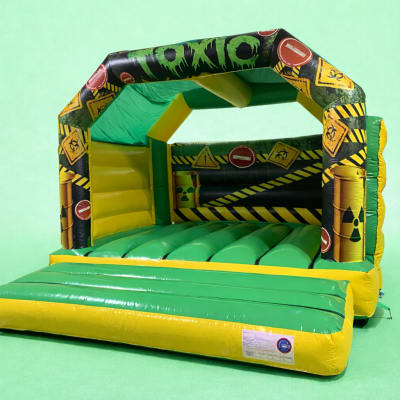 Toxic bouncy castle, a bouncy castle for hire from Croydon Bouncy Castles