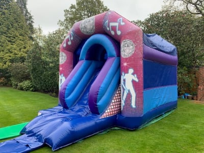 14x24ft disco activity castle, a bouncy castle for hire from Harry's Quads 'N' Castles