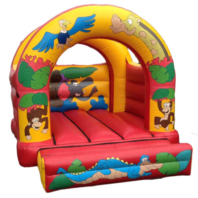Jungle Bouncer, a bouncy castle for hire from Jumping Jacks