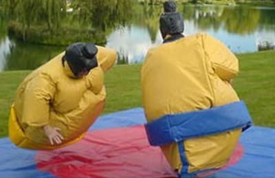 Junior Sumo Suits, a inflatable game for hire from Kidz Smile