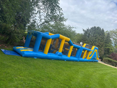 60ft Obstacle Course, a assault course for hire from Bouncing Happy