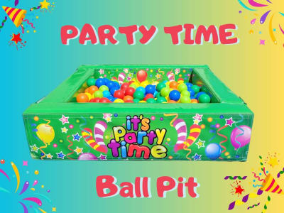 Ball Pit 4x4ft Green, a soft play set for hire from Have A Bounce