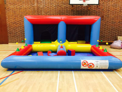 Mini Playzone, a toddler inflatable for hire from Playdays Parties