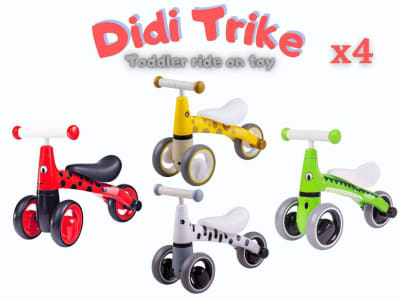 Didi Trikes x4, a soft play set for hire from Have A Bounce