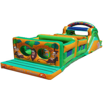 Monkey Run, a assault course for hire from Jumping Jacks