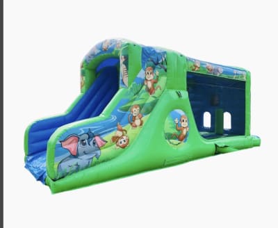 Adults & Children Jungle themed Fun Run, a assault course for hire from Bounce N Fun