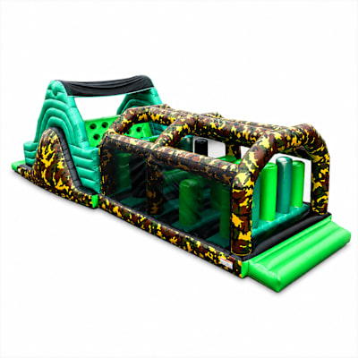 Army Assault Course, a assault course for hire from Mr Bouncy Castle