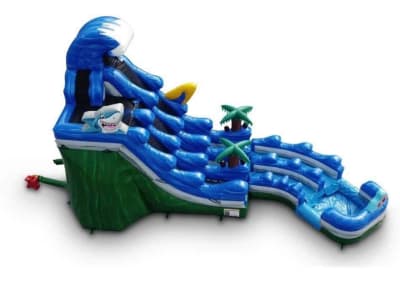Massive water slide