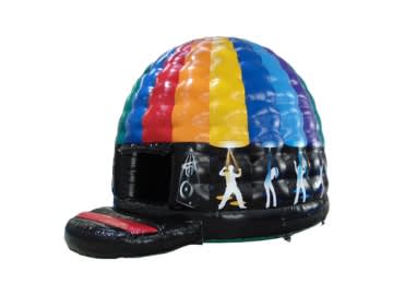 Disco Dome, a disco dome for hire from Bouncy Castle Club
