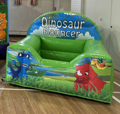 Dinosaur ball pit, a soft play set for hire from Bounce N Fun