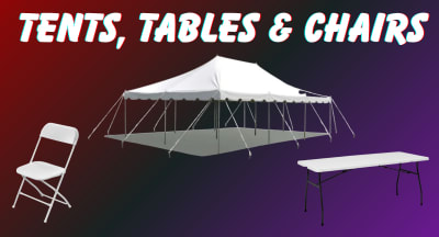 Tents, Tables And Chairs Rentals