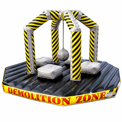 Demolition Wrecking Ball, a inflatable game for hire from Mr Bouncy Castle