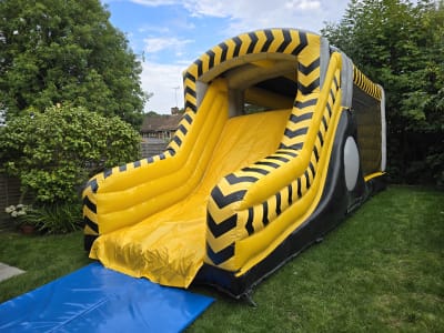 30ft Hazard Obstacle Course, a assault course for hire from MLM Bouncy Castles