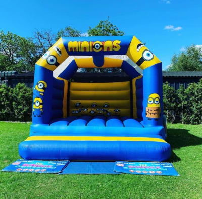 Minions Bouncy Castle (15ft x 15ft), a bouncy castle for hire from The Bounce Generation